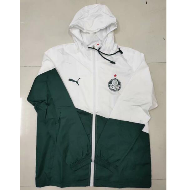 Palmeiras White Green Windbreaker Jacket 2020/21